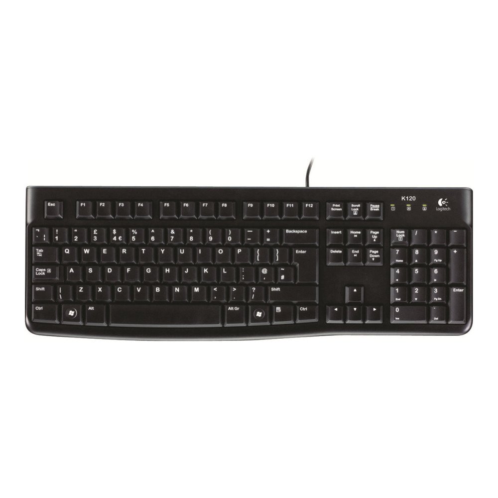 LOGITECH K120 WIRED KEYBOARD (US)