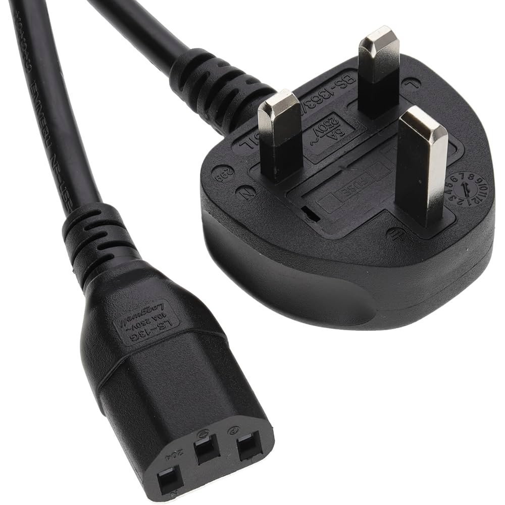 I-BOX POWER CABLE UK TO IEC320 C13 1.8M / 13A FUSE IKZ1UK