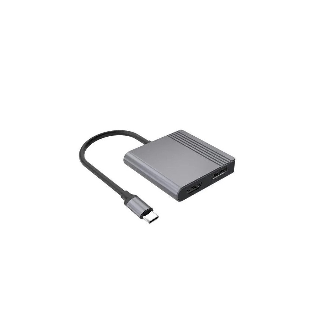 CABLEXPERT ADAPTER USB-C to HDMI + DP 4K 60HZ