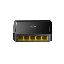 CUDY NETWORK SWITCH 5 PORT 10/100 MBPS BLACK FS105D