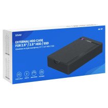 SAVIO ENCLOSURE FOR 2.5″ / 3.5″ HDD / SSD AK-87