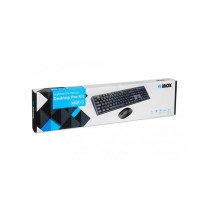 I-BOX DESKTOP PRO KIT WIRELESS MOUSE + KEYBOARD SET BLACK IKMS606W
