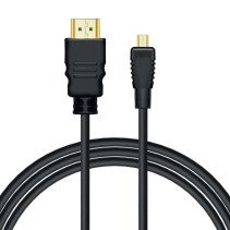 SAVIO CABLE HDMI (M) TO MICRO HDMI (M) 2M BLACK CL-40