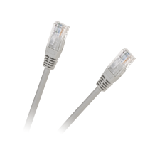 PATCHCORD CABLE UTP 8C PLUG-PLUG CAT5E 3M GREY