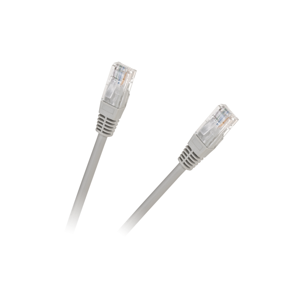 PATCHCORD CABLE UTP 8C PLUG-PLUG CAT5E 3M GREY
