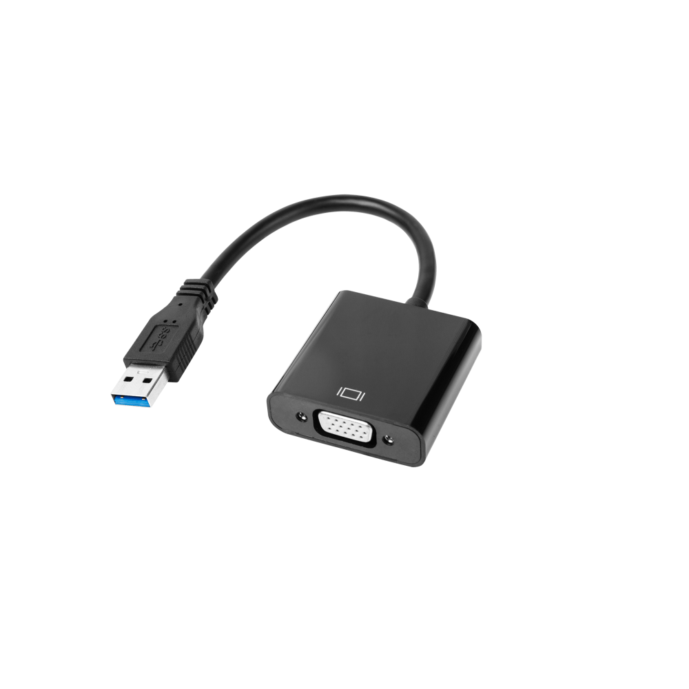CABLETECH ADAPTER USB-A 3.0 (M) TO VGA (F)