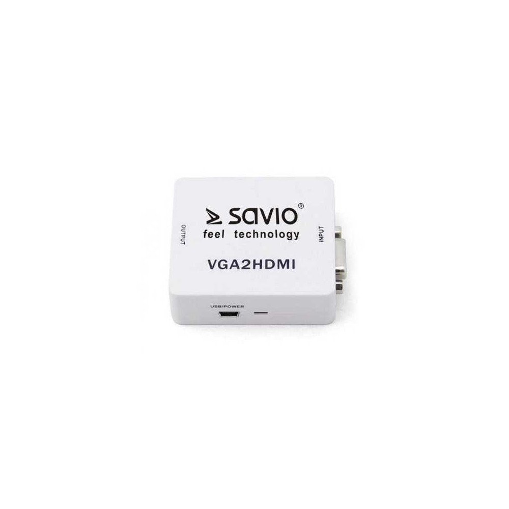 SAVIO VGA – HDMI FULL HD / 1080P 60HZ CONVERTER / ADAPTER CL-110