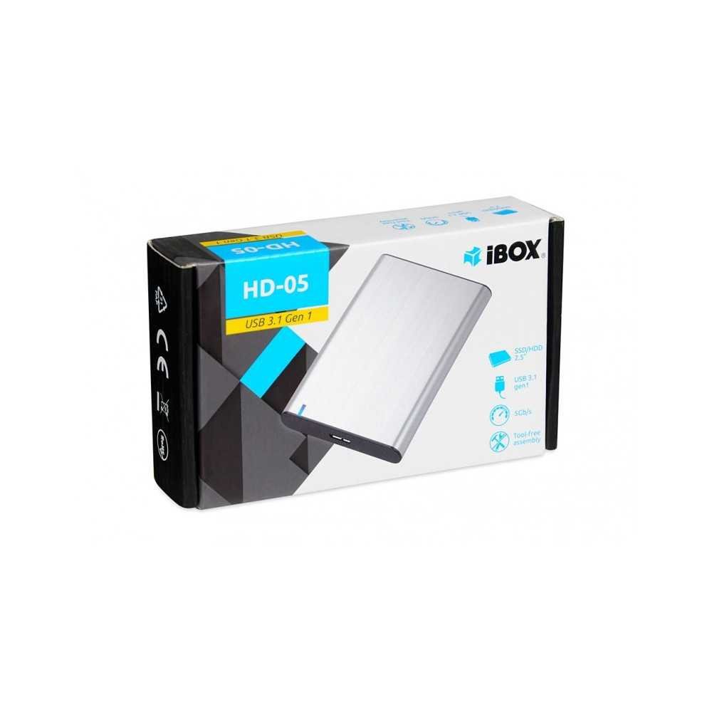 I-BOX HD-05 ENCLOSURE 2.5'' USB 3.1 GEN1 GREY